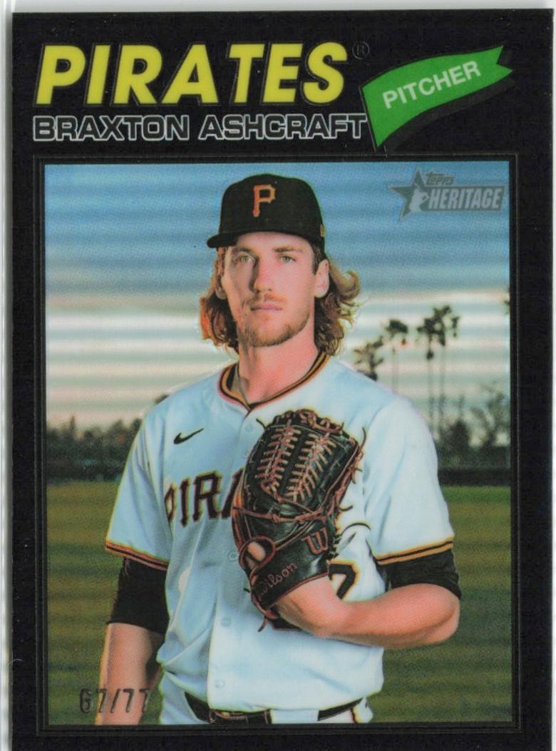 Braxton Ashcraft [Black Bordered Chrome] #134