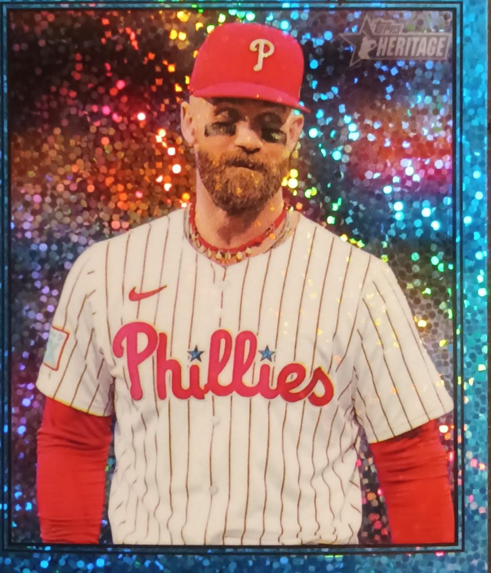 Bryce Harper [Light Blue Sparkle Chrome] #72