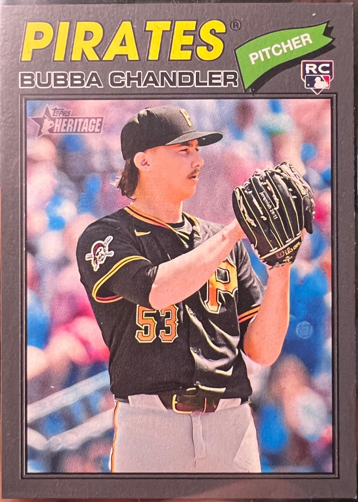 Bubba Chandler [Dark Gray Bordered] #265