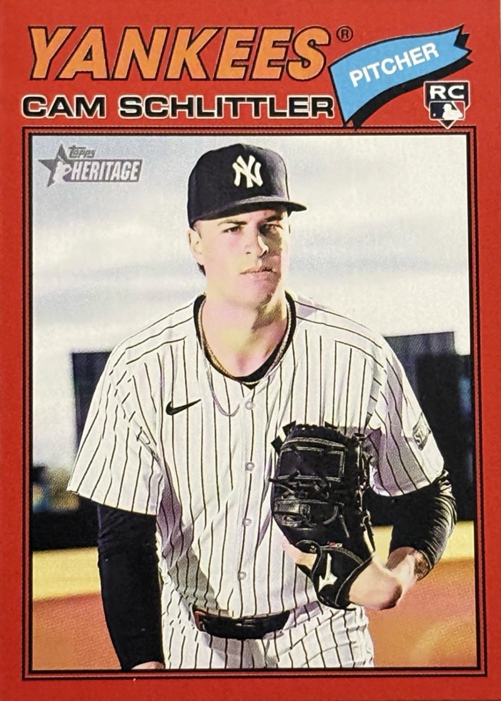 Cam Schlittler [Red Bordered] #222