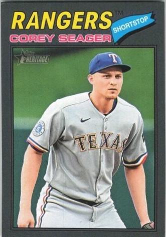 Corey Seager [Dark Gray Bordered] #302