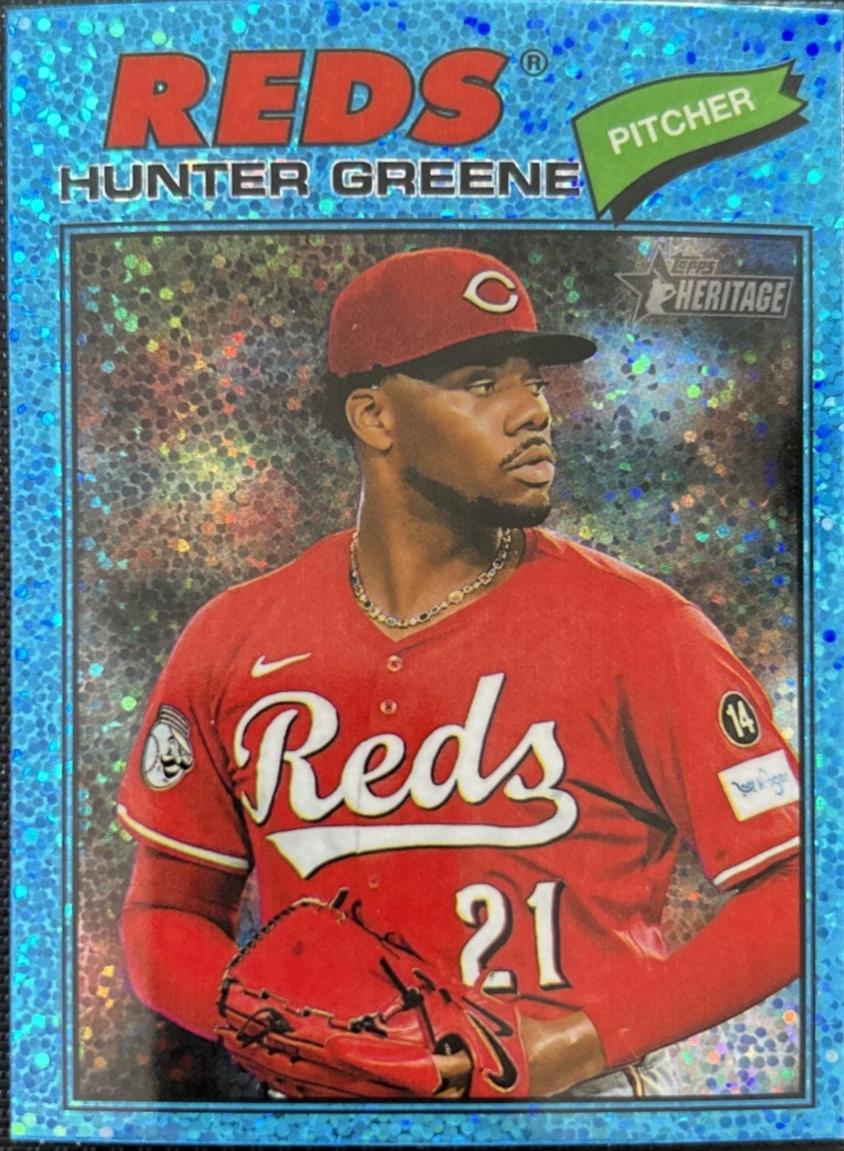 Hunter Greene [Light Blue Sparkle Chrome] #53