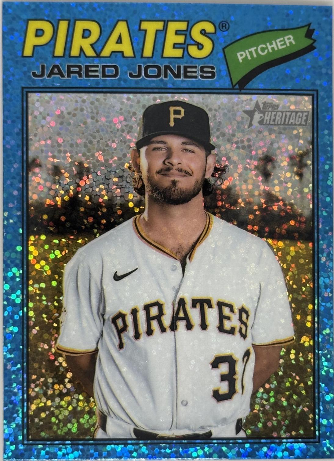 Jared Jones [Light Blue Sparkle Chrome] #141