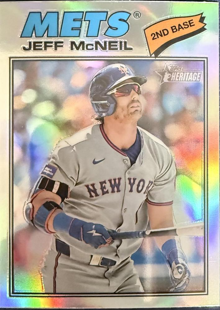 Jeff McNeil [Refractor Chrome] #54