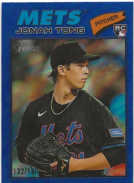 Jonah Tong [Blue Bordered Chrome] #137