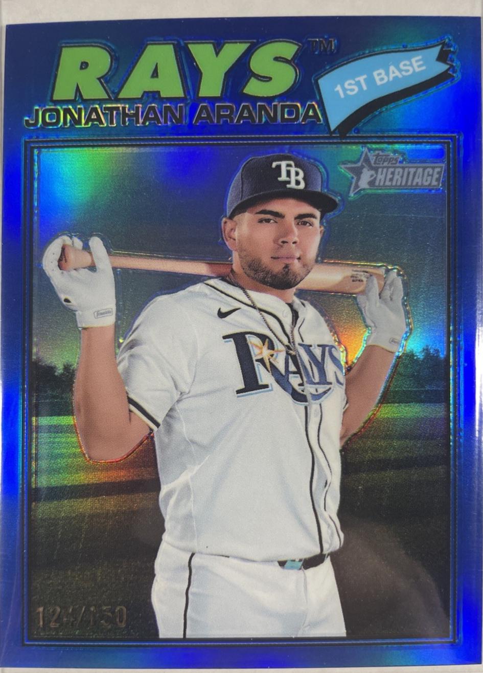 Jonathan Aranda [Blue Bordered Chrome] #20
