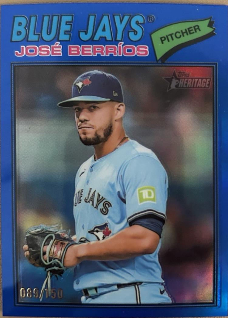 Jose Berrios [Blue Bordered Chrome] #56