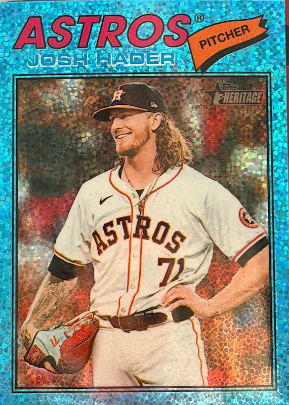 Josh Hader [Light Blue Sparkle Chrome] #9