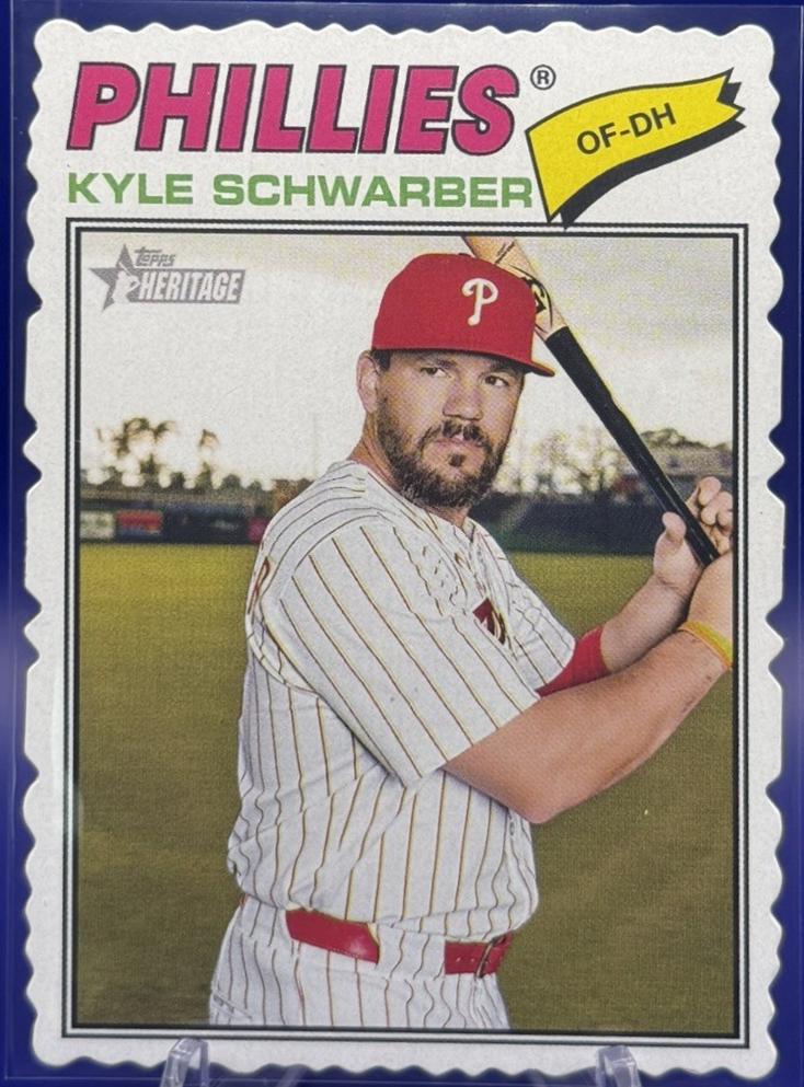 Kyle Schwarber [Deckle Edge] #159