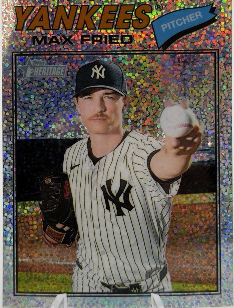 Max Fried [Silver Sparkle Chrome] #130