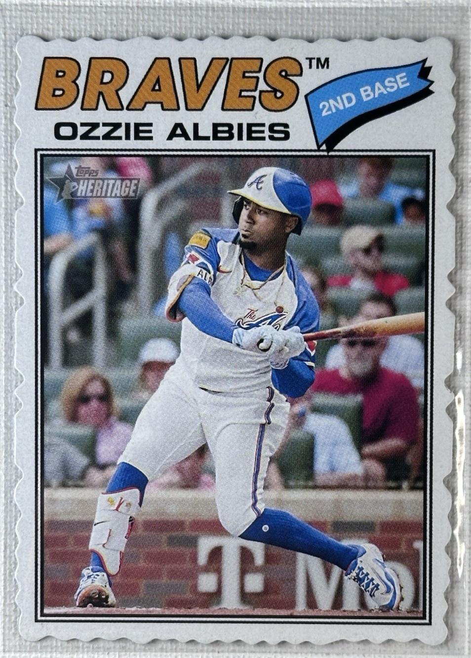 Ozzie Albies [Deckle Edge] #264