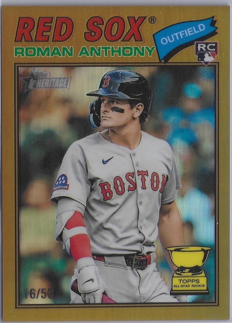 Roman Anthony [Gold Bordered Chrome] #86