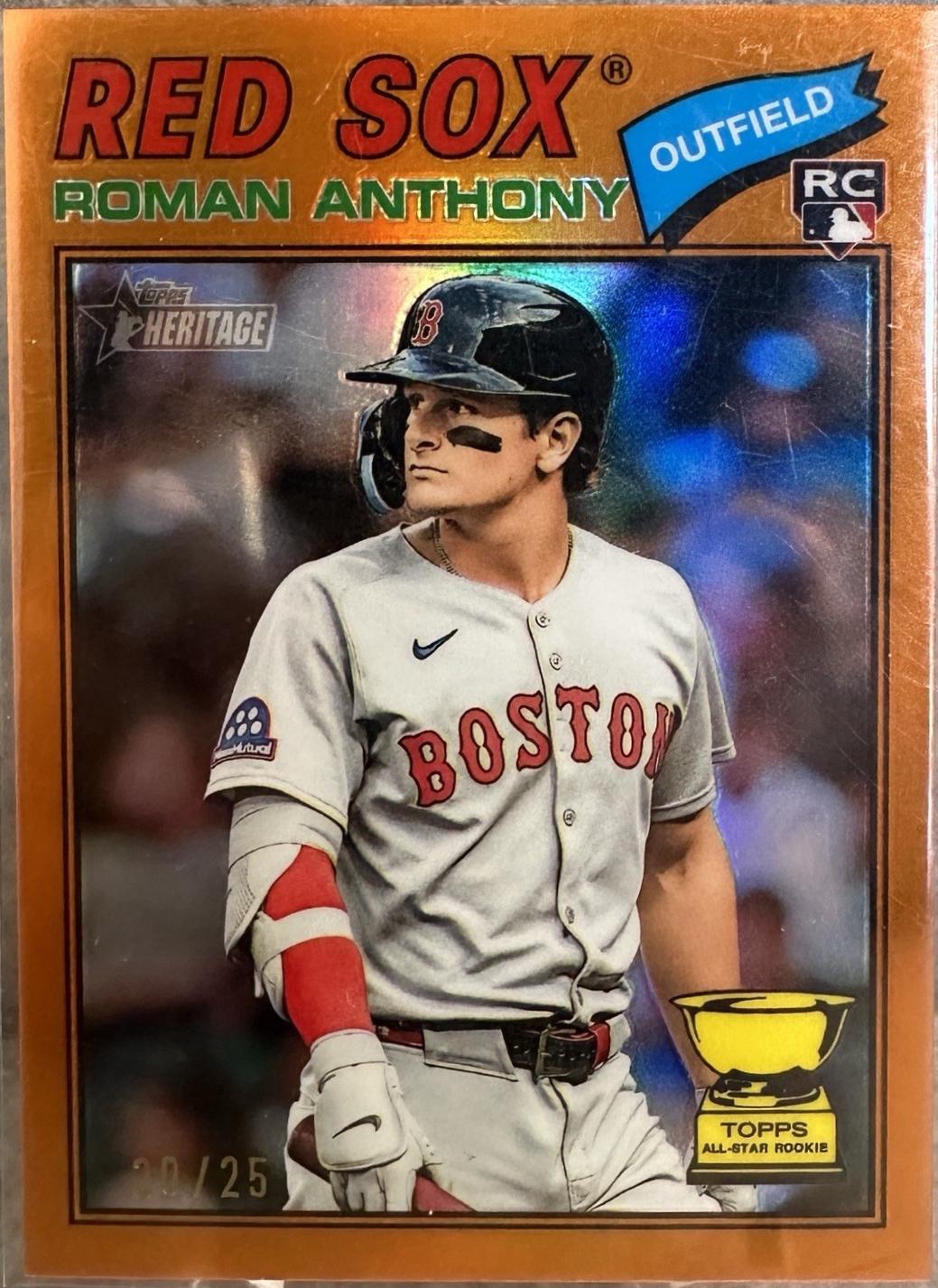 Roman Anthony [Orange Bordered Chrome] #86