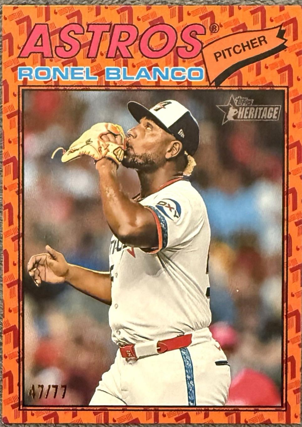 Ronel Blanco [Color Of The Year Orange] #185