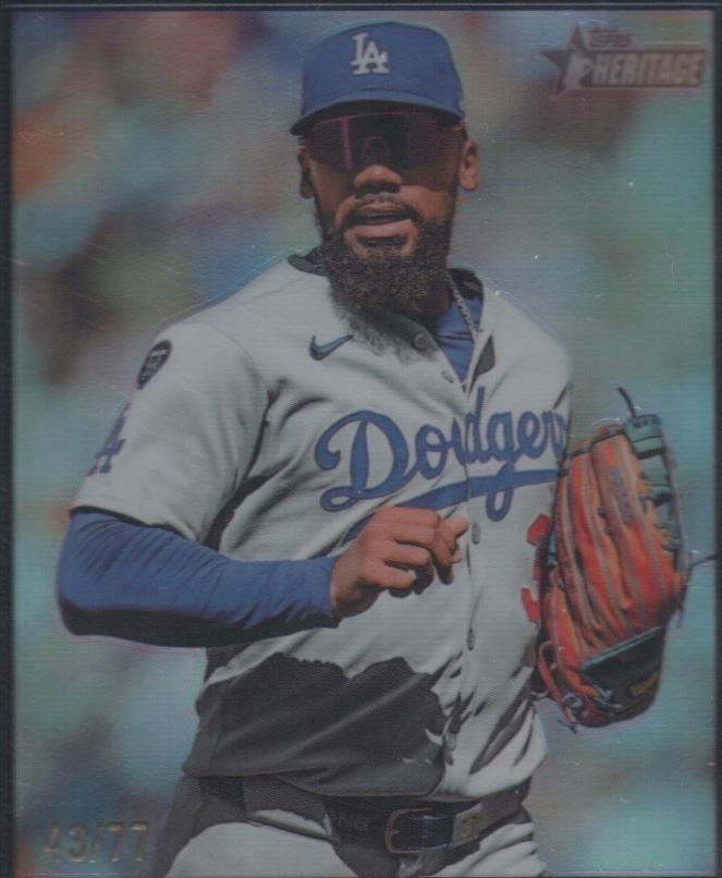 Teoscar Hernandez [Black Bordered Chrome] #93