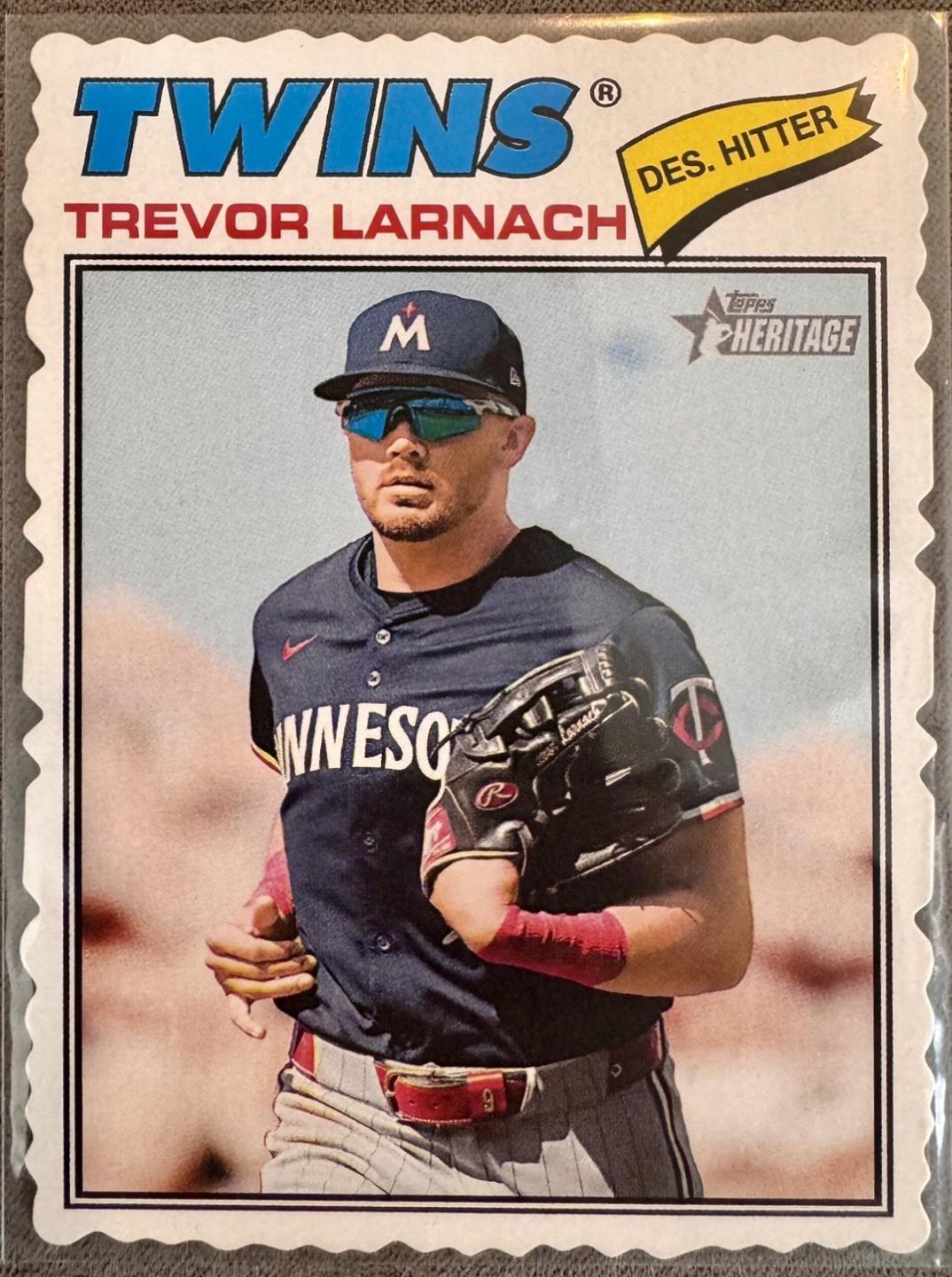 Trevor Larnach [Deckle Edge] #280