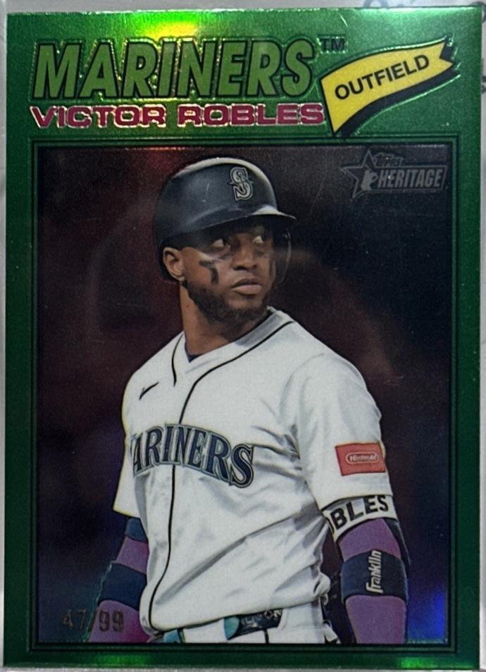 Victor Robles [Green Bordered Chrome] #140