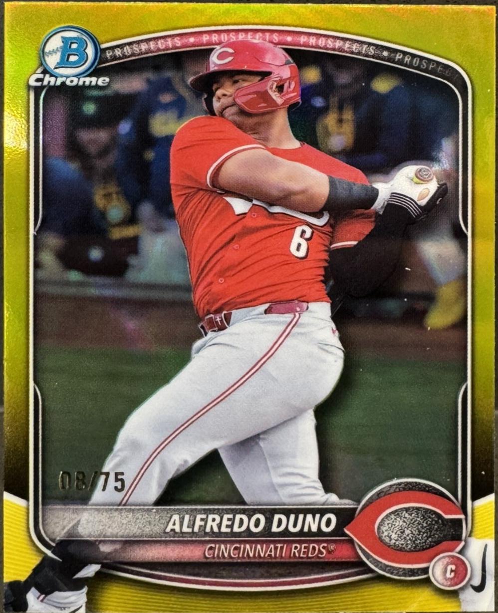 Alfredo Duno [Yellow Refractor] #BDC-133