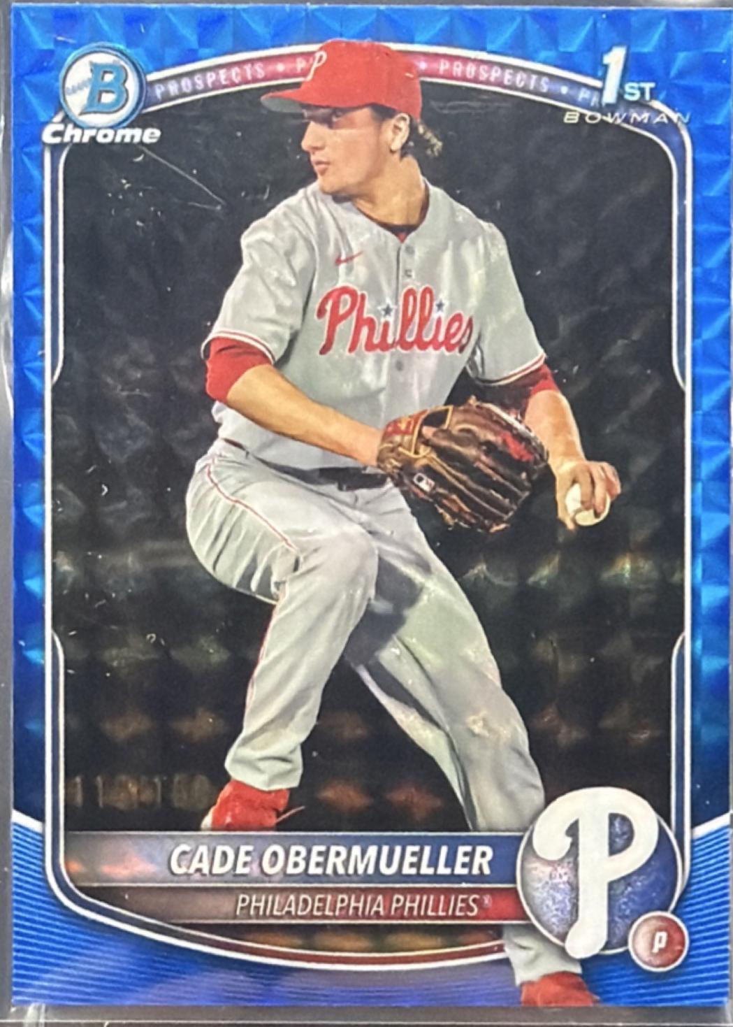 Cade Obermueller [Blue Geometric] #BDC-80