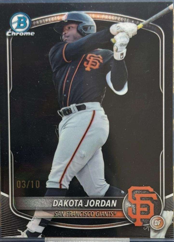 Dakota Jordan [Black Refractor] #BDC-139