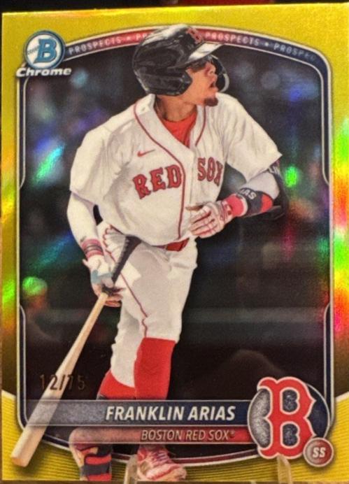 Franklin Arias [Yellow Refractor] #BDC-13