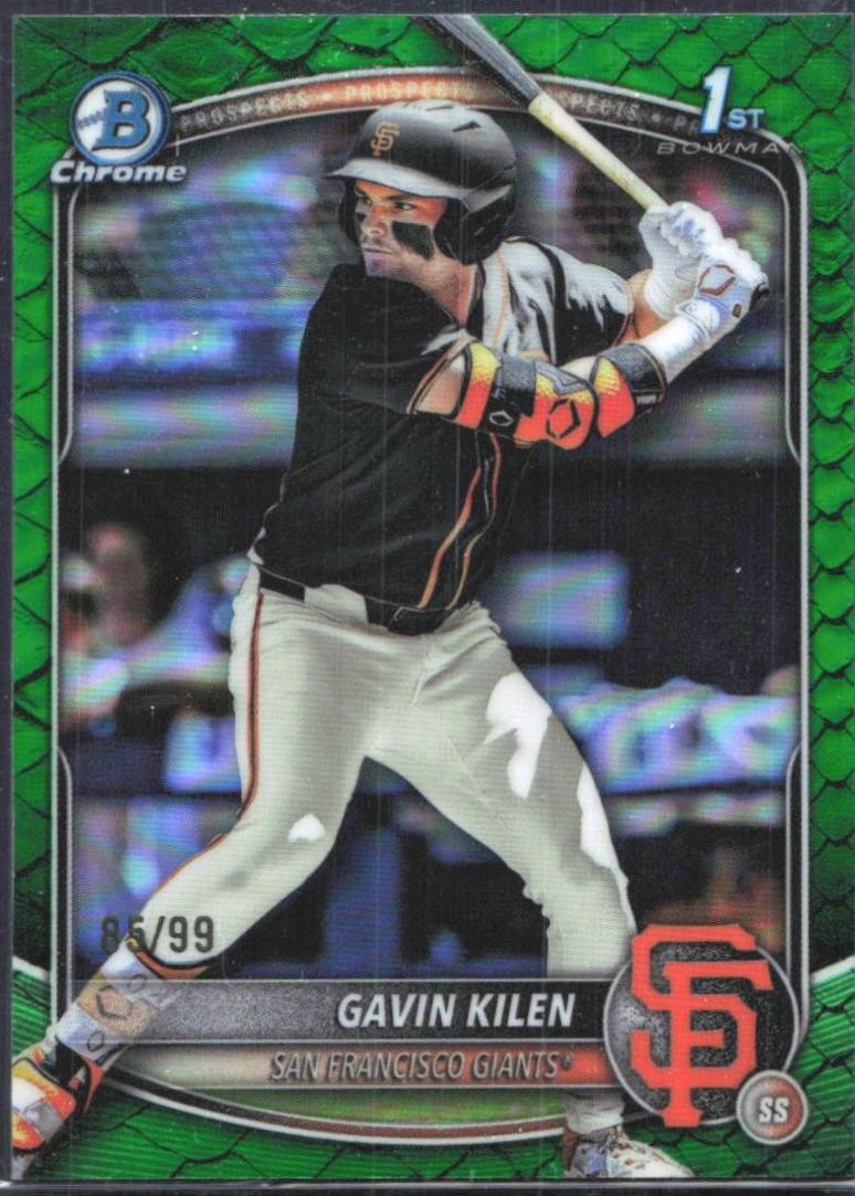 Gavin Kilen [Green Reptilian Refractor] #BDC-40