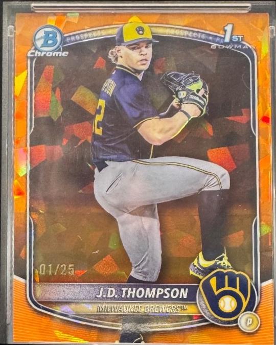 J.D. Thompson [Orange Refractor] #BDC-14