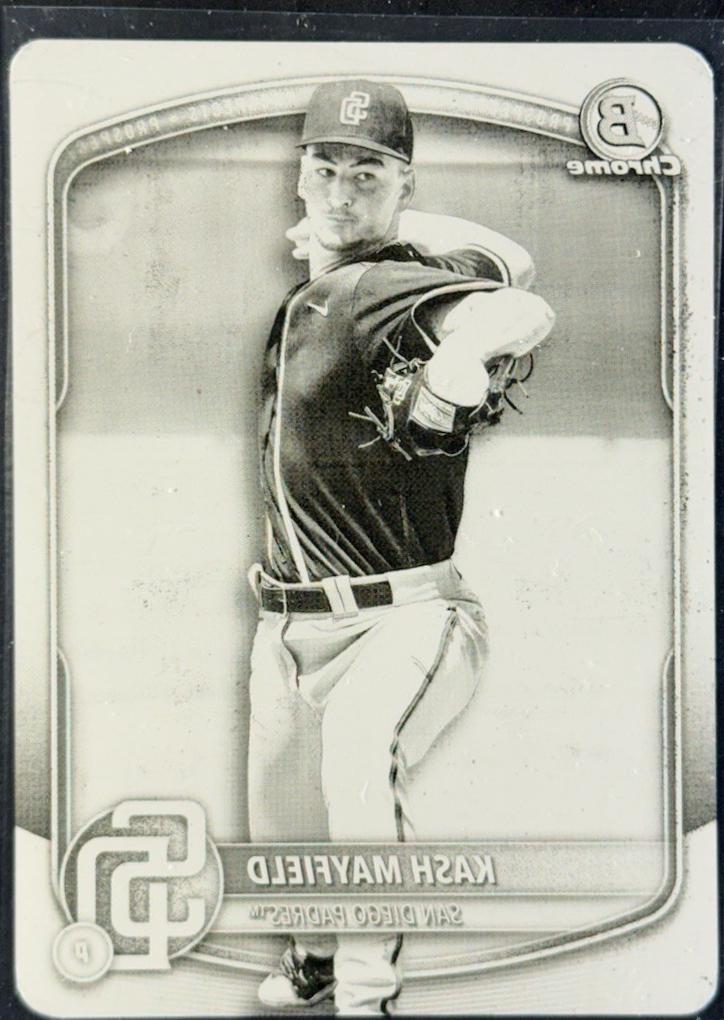 Kash Mayfield [Printing Plate] #BDC-95