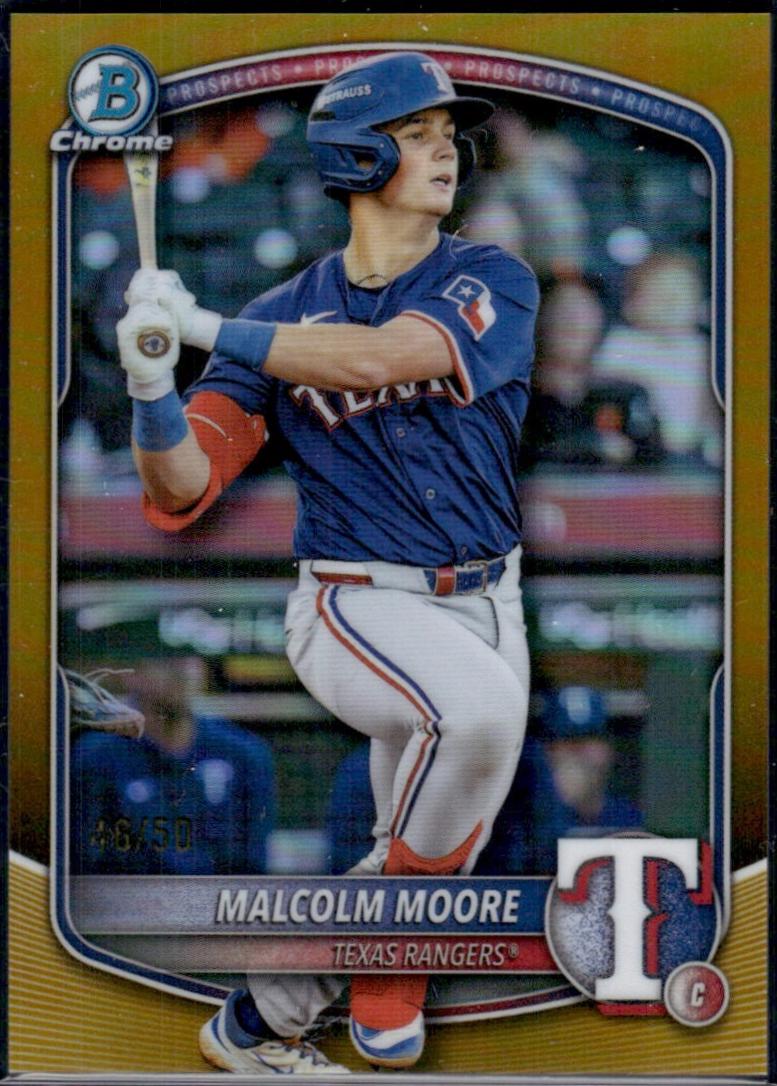 Malcolm Moore [Gold Refractor] #BDC-191