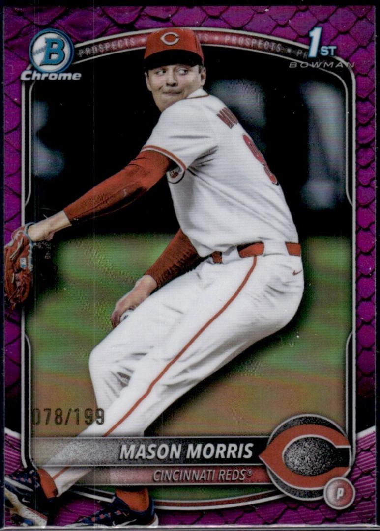 Mason Morris [Fuchsia Reptilian Refractor] #BDC-66