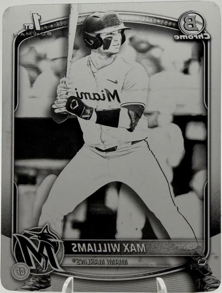 Max Williams [Printing Plate] #BDC-68