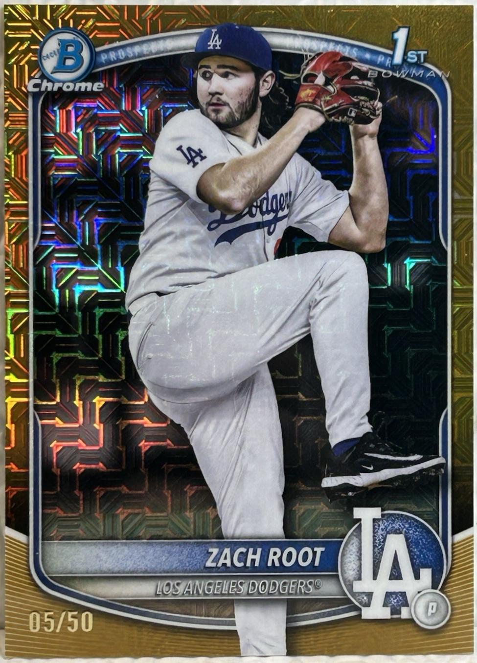 Zach Root [Gold Refractor] #BDC-22