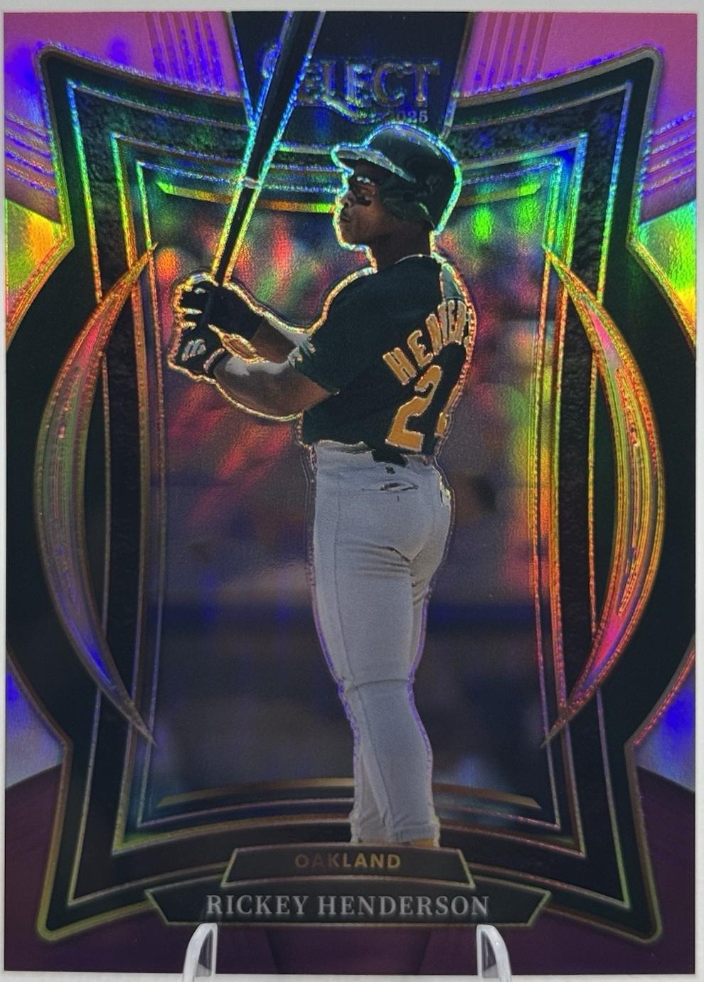 Rickey Henderson [Pink Purple] #3