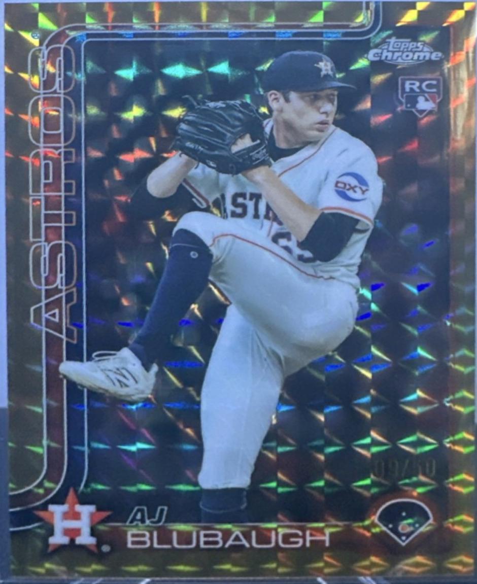 AJ Blubaugh [Gold Geometric Refractor] #USC163