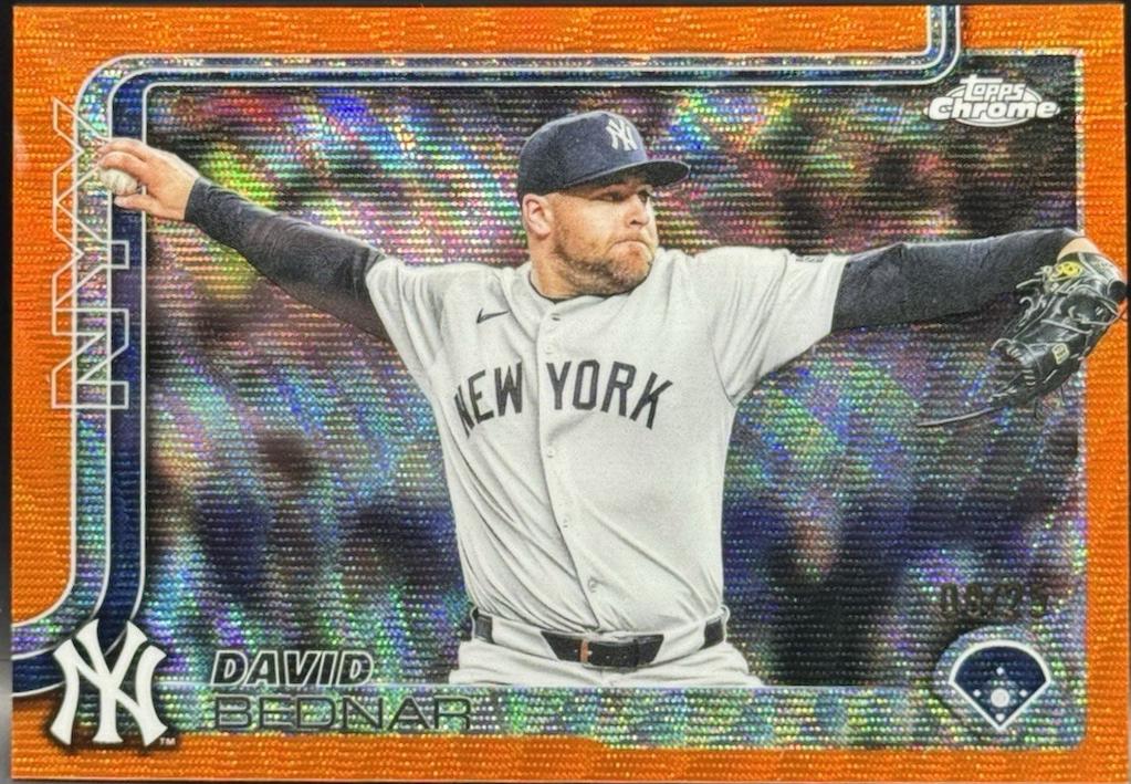 David Bednar [Orange Wave Refractor] #USC182