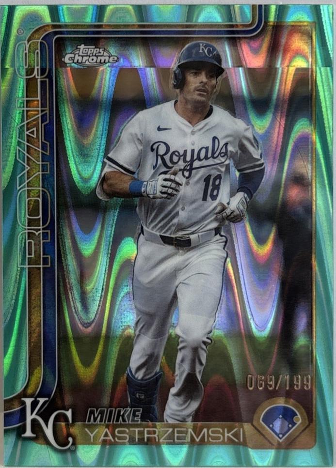 Mike Yastrzemski [Aqua RayWave Refractor] #USC44