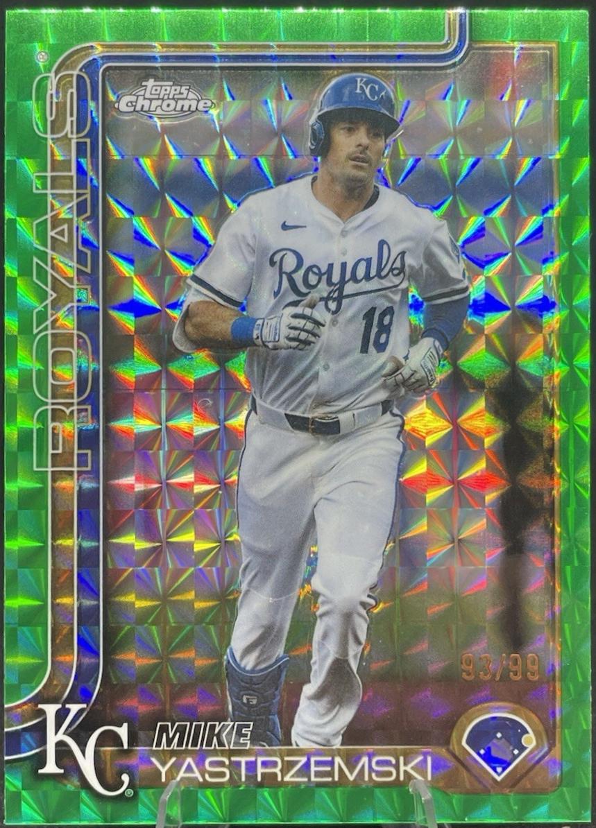 Mike Yastrzemski [Green Geometric Refractor] #USC44