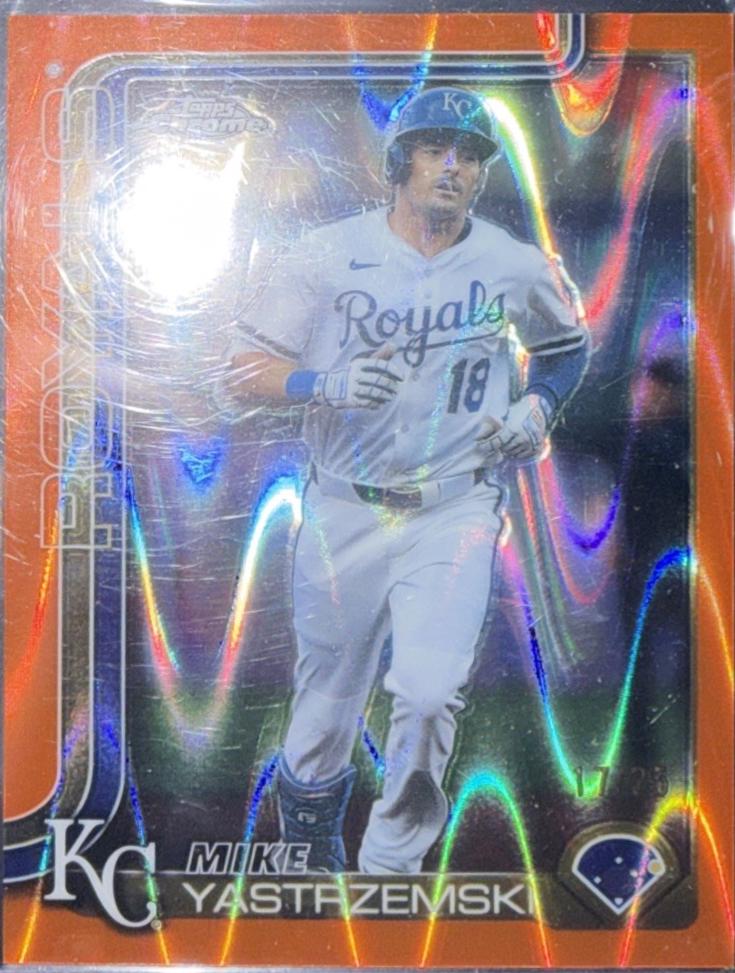 Mike Yastrzemski [Orange Lava Refractor] #USC44