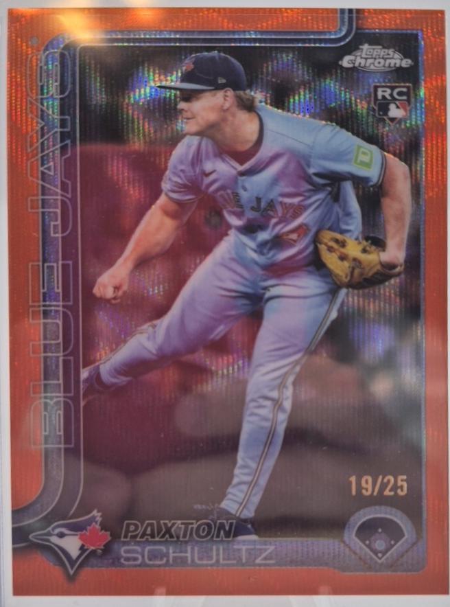 Paxton Schultz [Orange Wave Refractor] #USC101