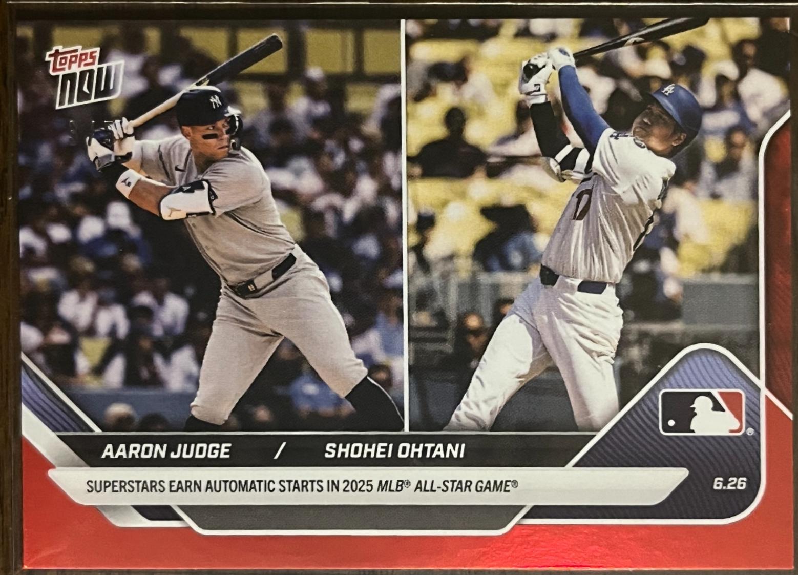Aaron Judge / Shohei Ohtani [Red Foil] #353