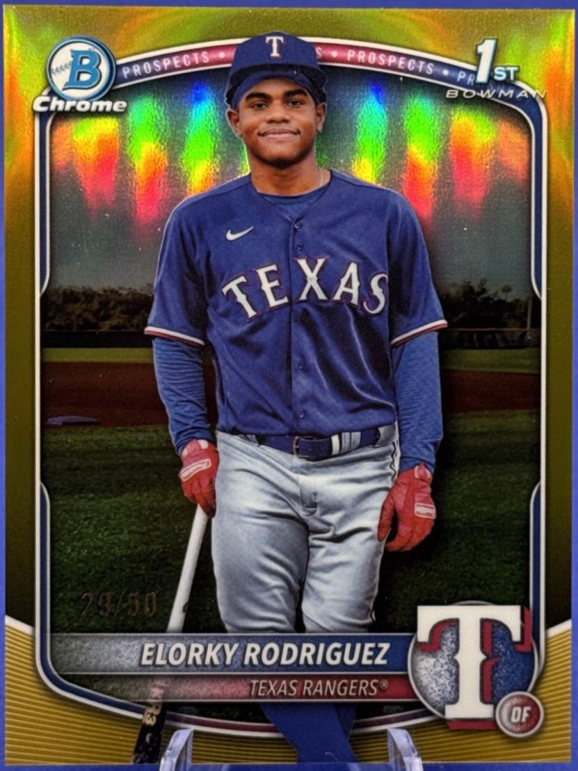 Elorky Rodriguez [Gold Mega Refractor] #BCP-186