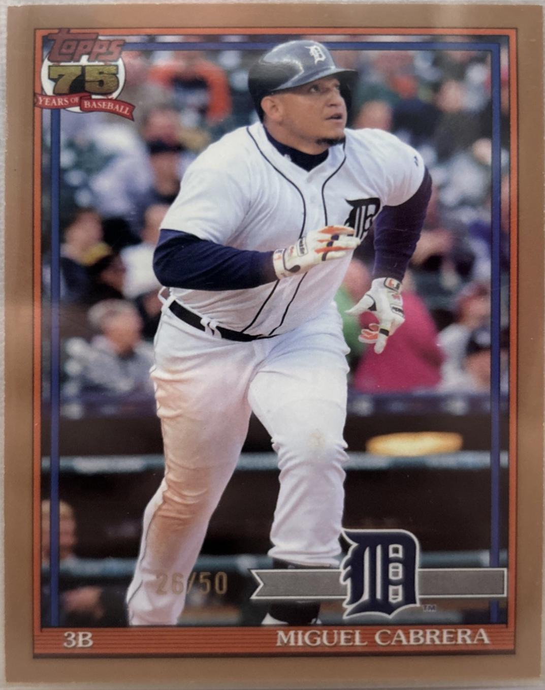 Miguel Cabrera [Gold] #T91-47