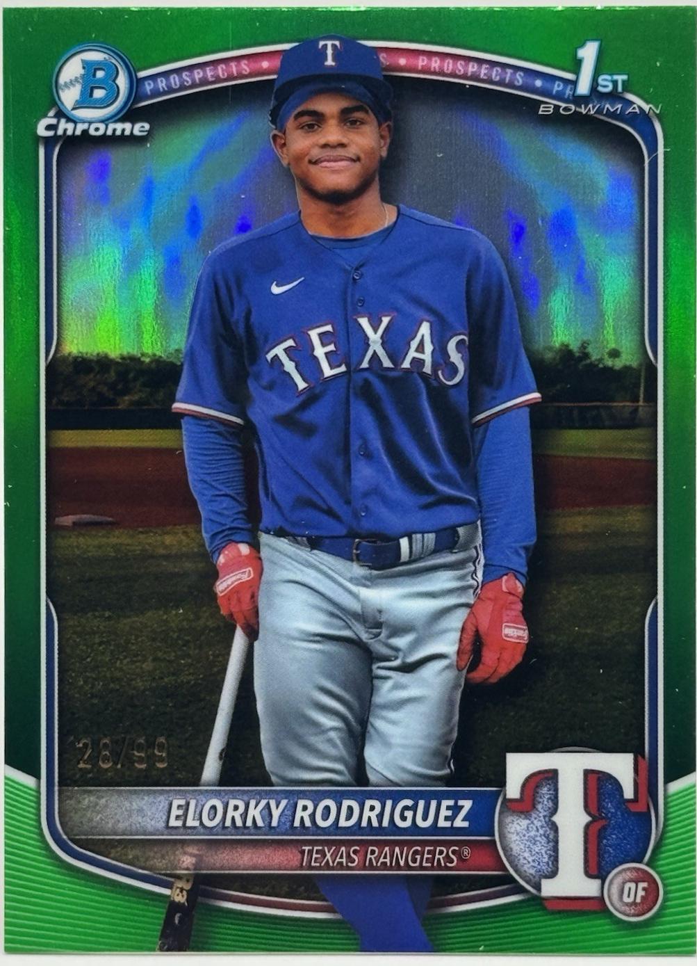 Elorky Rodriguez [Green Mega Refractor] #BCP-186