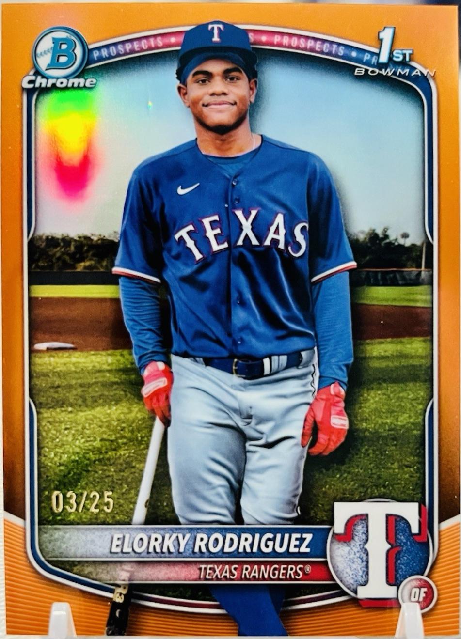 Elorky Rodriguez [Orange Mega Refractor] #BCP-186
