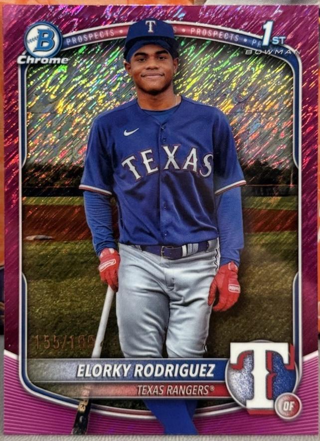 Elorky Rodriguez [Pink Mega Refractor] #BCP-186