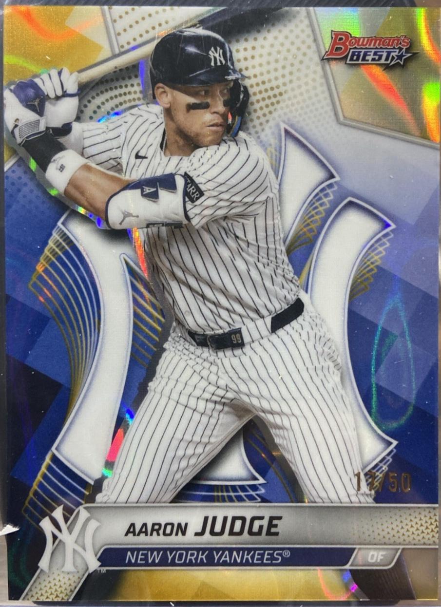 Aaron Judge [Gold Lava Refractor] #38