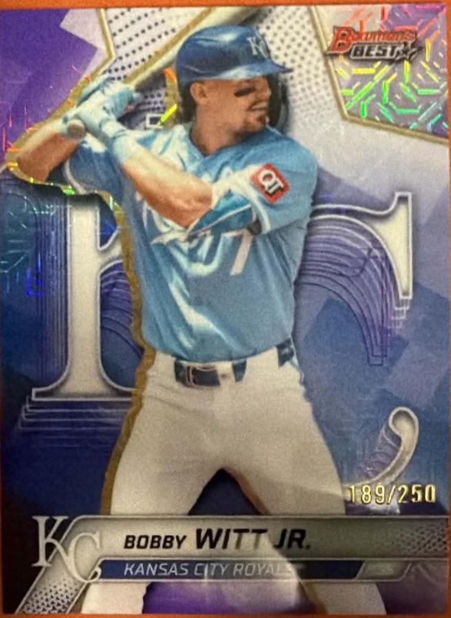 Bobby Witt Jr. [Purple Mojo Refractor] #69