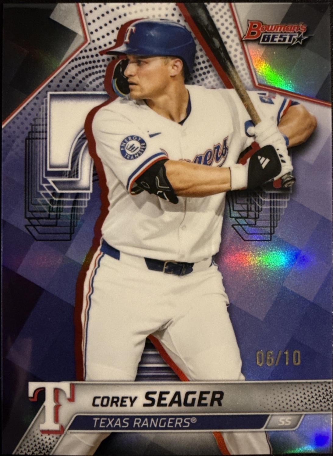 Corey Seager [Black Refractor] #1