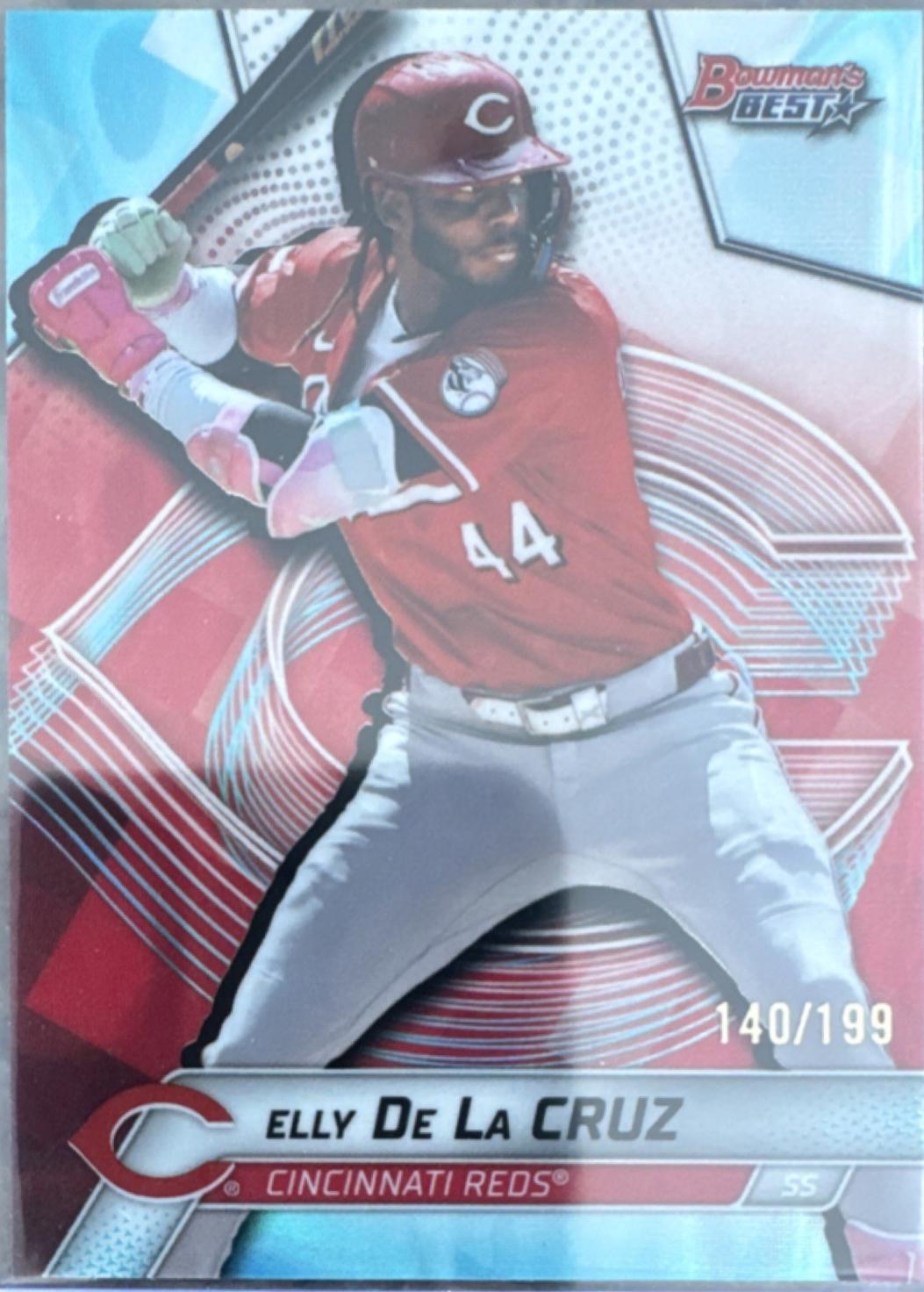 Elly De La Cruz [Aqua Refractor] #37