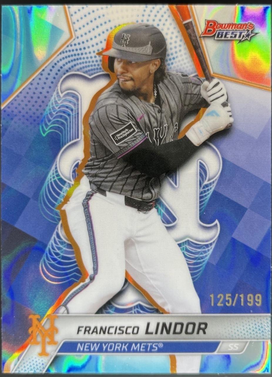 Francisco Lindor [Aqua Lava Refractor] #58